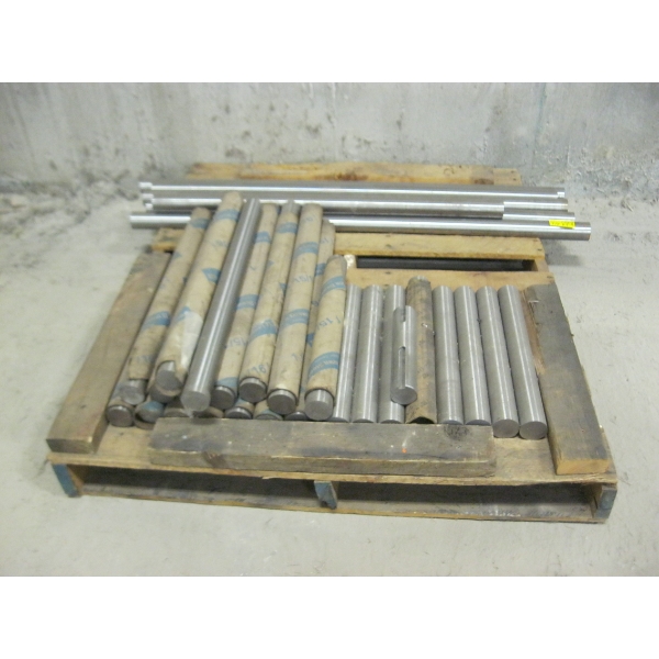 PALLET OF HEAVY DUTY SOLID BAR STEEL