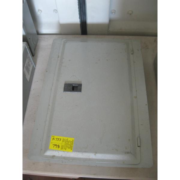GREY PANEL BREAKER BOX