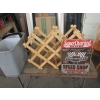 Image 2 : MISC. FOLDING WINE RACK, STEREO, ETC.