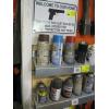 Image 1 : 2 METAL SIGNS & A SPRAY PAINT CAN HOLDER W/PAINT