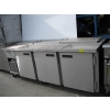 Image 1 : AS IS. LG. 3 DOOR 95" PIZZA PREP TABLE, FANS WORK, COOLING COMPRESSOR DID NOT TURN ON