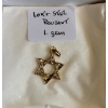 Image 1 : 10KT STAR PENDANT, 1G