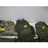 Image 2 : PAIR OF CAMMO INSULATED PANTS & 2 GREEN BACKPACKS