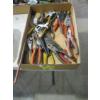 Image 1 : BOX OF MISC. PLIERS, WIRE CUTTERS, ETC.