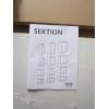 Image 2 : NEW IKEA CABINET 36X14 3/4X40" - COMPLETE W/HINGES, DOORS & SHELVES