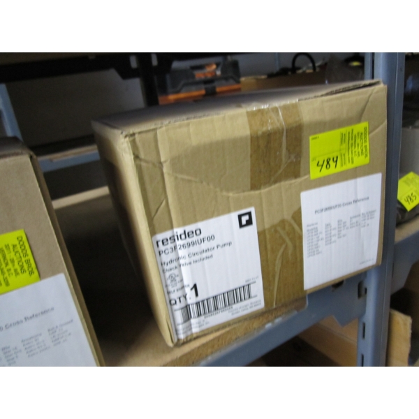 RESIDEO HYDRONIC CIRCULATOR PUMP, CHECK VALVE INCLUDED