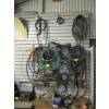 Image 1 : LARGE LOT OF ASST'D ITEMS ON WALL INCL. WIRING, AIR LINES, ETC.