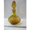 Image 1 : AMBER ANTIGUA ITALIAN EMPOLI VASE W/STOPPER