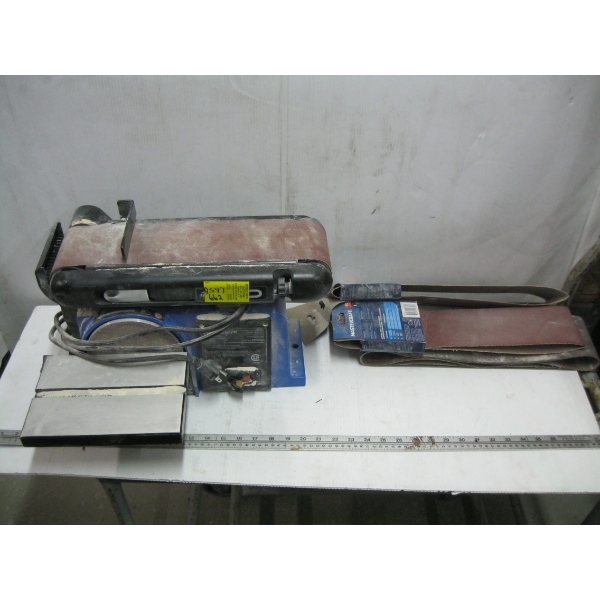 MASTERCRAFT 6" DISC, 4" BELT SANDER