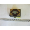 Image 2 : CHINESE WOOD & BRASS JEWELLERY BOX