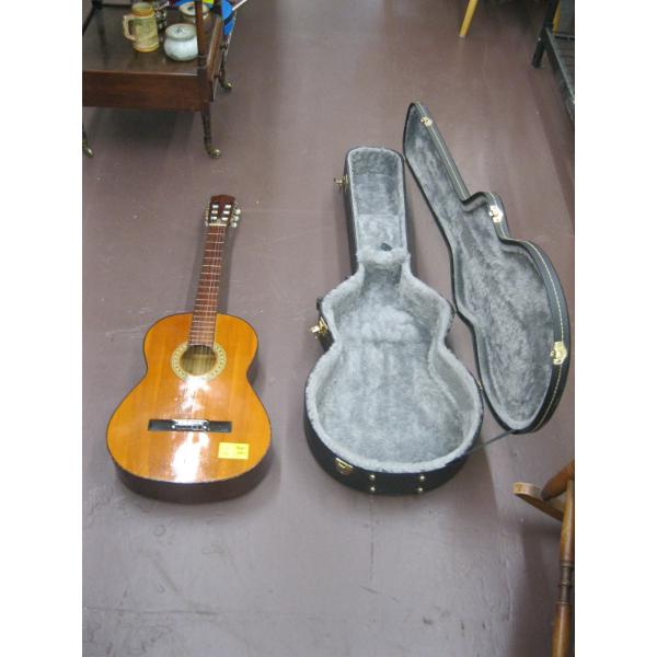 NYLON STRING GUITAR W/ROGUE HARDCASE