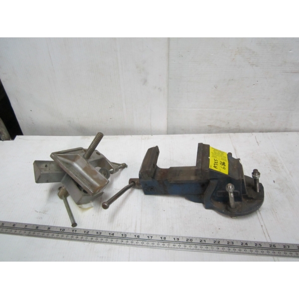 RECORD VISE & A STANLEY VISE