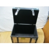 Image 2 : CHROME & LEATHER CHEST