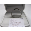 Image 4 :  LADIES PLATINUM DIAMOND RING, 3G, SZ 9 1/2