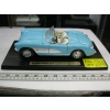 Image 1 : 1957 CHEVY CORVETTE DIECAST CAR - BLUE