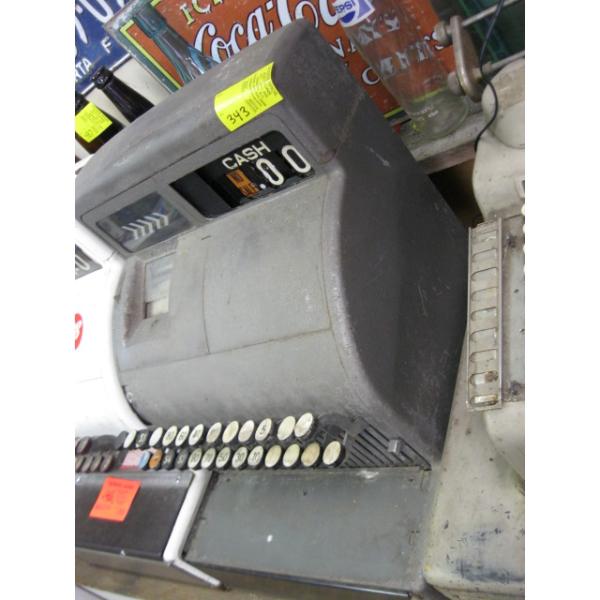 GREY METAL CASH REGISTER