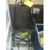 Image 3 : MISC. METAL RACKS, BATHROOM TOWEL RACKS, PICTURE FRAME, LIGHT, ETC.