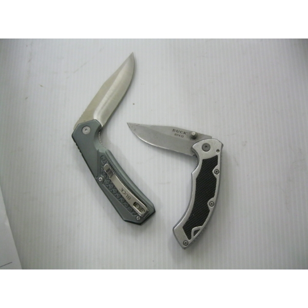 2 BUCK FOLDING KNIVES