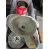 Image 2 : 2 BINS OF MISC. FILES, GRINDING WHEELS, CHISELS, ETC.