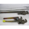 Image 2 : 3 LG. PIPE WRENCHES