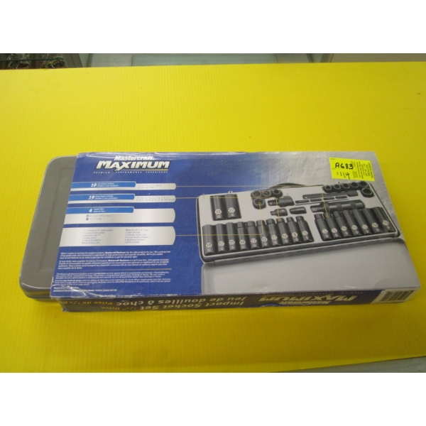 MASTERCRAFT MAXUM IMPACT SOCKET SET