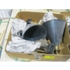 Image 3 : 2 BOXES OF MISC. LIGHT FIXTURE PARTS, TRACK LIGHTING ACCESS, ETC.