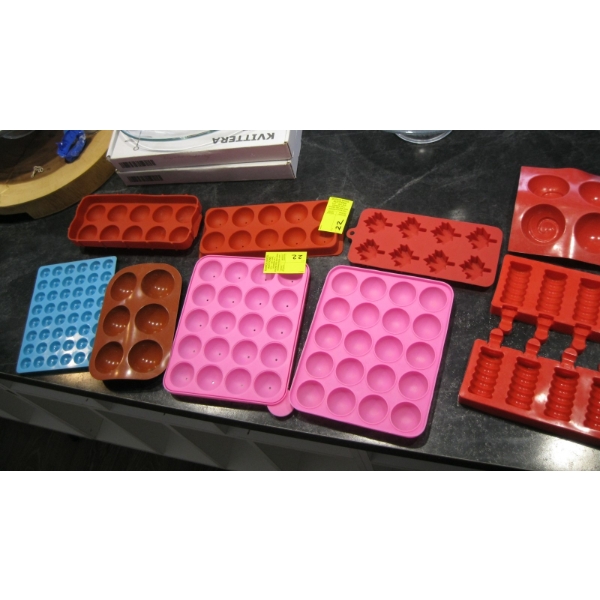 ASST SILICONE MOLDS
