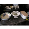 Image 1 : BREAD BIN, LG. BOWL & DISPLAY STAND