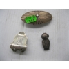 Image 1 : 3 SILVER PIECES - PIN, BELT BUCKLE & CLIP