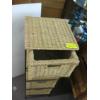 Image 2 : 4 DRAWER METAL & WICKER DIVIDER