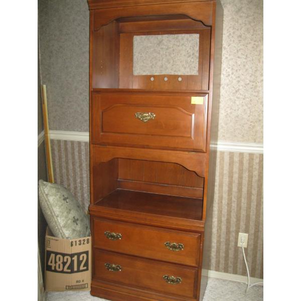 DROP FRONT CABINET/SHELF UNIT