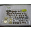 Image 1 : 56 ASST. COINS, TOKENS, ETC. - CANADA, UK, USA, RUSSIA, ETC.