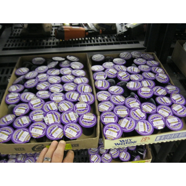 2 FLATS OF GRAPE VODKA JELLO SHOTS