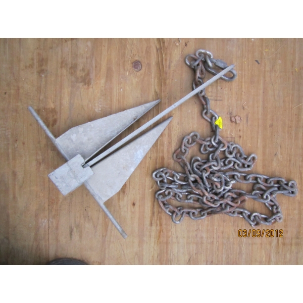 ANCHOR W/CHAIN