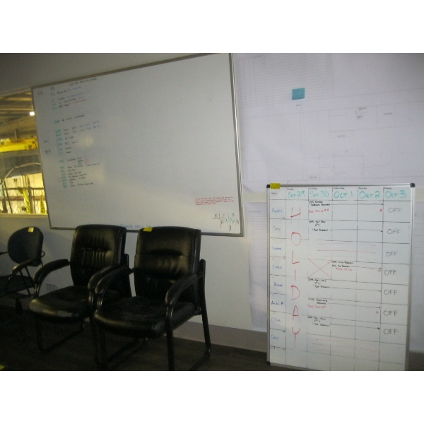 2 WHITEBOARDS
