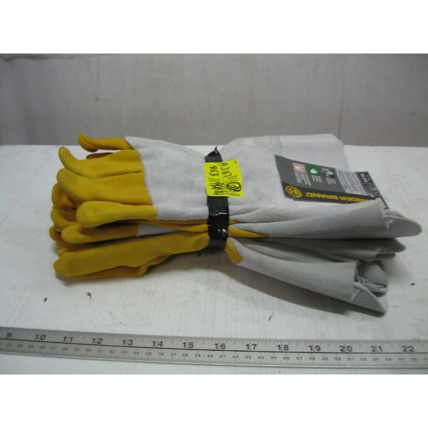 3 PAIR OF SZ 2XL LEATHER GLOVES