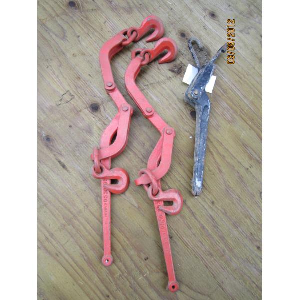2 SM. CHAIN CINCHES & A SM. CINCH