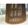 Image 3 : 200CM CASA WALNUT SINGLE PEDESTAL TABLE