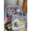 Image 3 : 5 SM. BINS OF ASST. CRAFTING ITEMS, SEWING SUPPLIES, ETC.