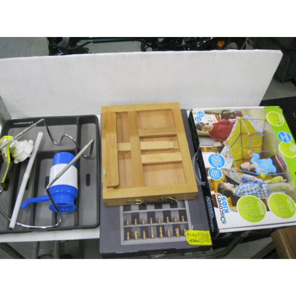 ASST. GAMES, CHESS SET, ETC.