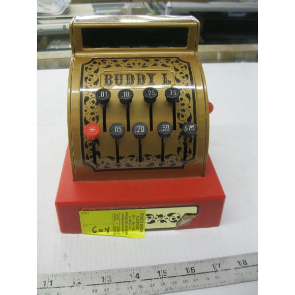 TIN & PLASTIC CASH REGISTER