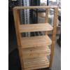 Image 1 : WOODEN SHELF UNIT