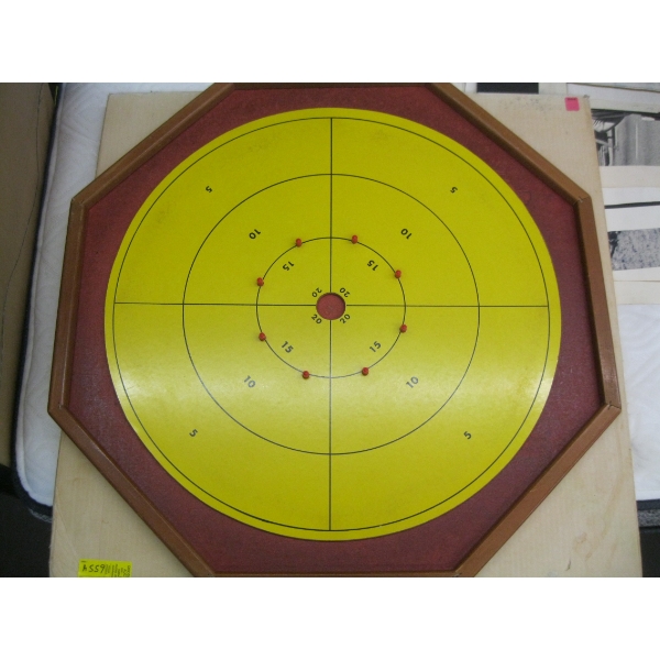 CROKINOLE WOOD EDGE BOARD - NO PIECES