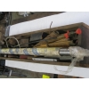 Image 1 : WOODEN BOX W/MISC. DRIVE SHAFT BAR, RULERS, SCREWDRIVERS, ETC.