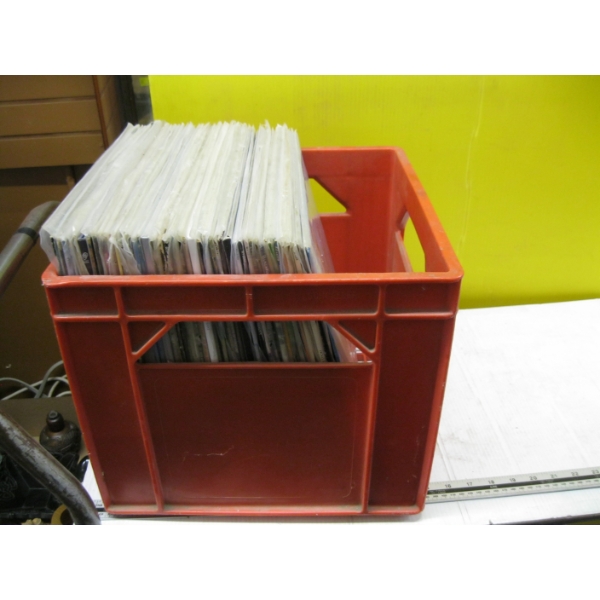 CRATE OF RECORDS