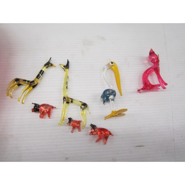 MURANO GLASS MINIATURE FIGURINES