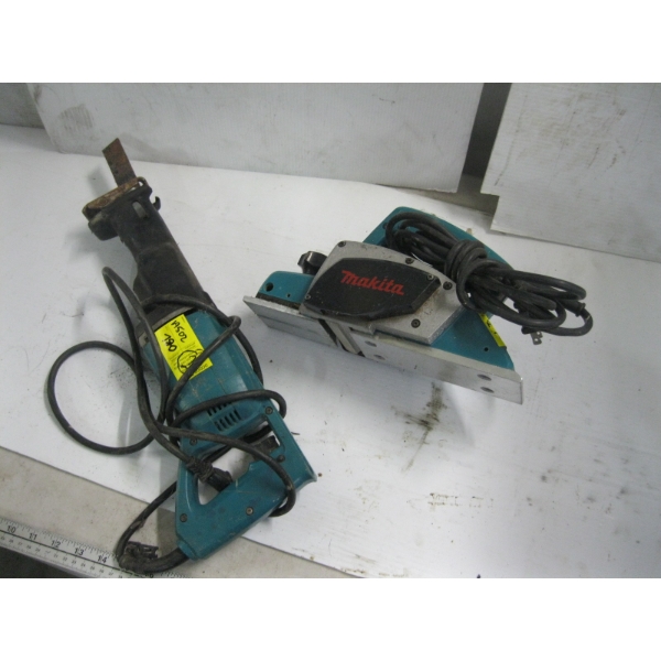 MAKITA POWER PLANER & A MAKITA SAWZALL