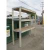 Image 3 : METAL & WOOD SHELF UNIT