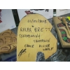 Image 2 : PAINTED CARVED WALL PLAQUE BY RALPH BRETT, SIGNED