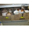 Image 1 : MUSHROOM CANNISTER SET, SERVING POT W/LADLE, VASES, ETC.
